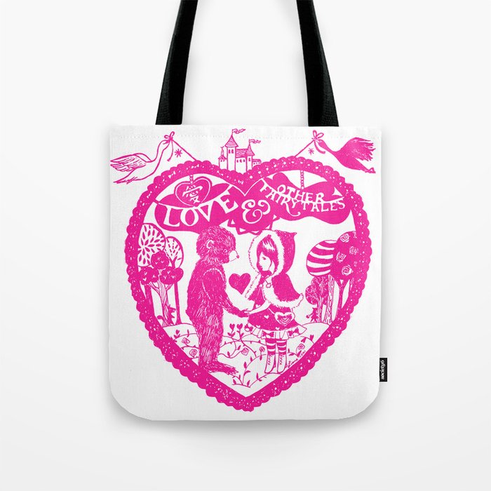 Love and Other Fairy Tales Pink Edition Tote Bag