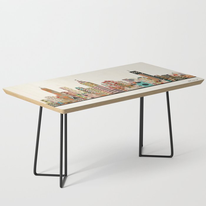 Montreal Skyline Coffee Table By Bribuckley Montreal Skyline Coffee Table By Bribuckley