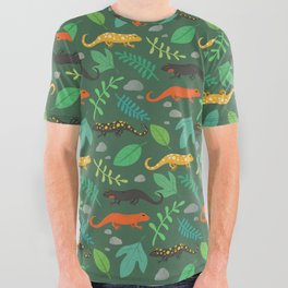 Salamanders All Over Graphic Tee