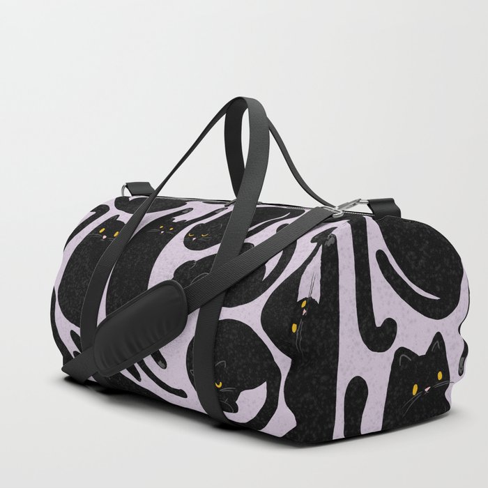 Cat Pattern Duffle Bag