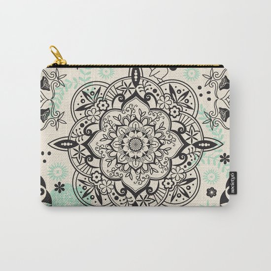 Mandala pattern Carry-All Pouch