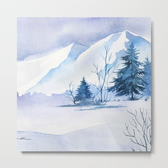 Winter scenery #2 Metal Print
