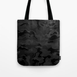 Camo Style - Black Camouflage Tote Bag
