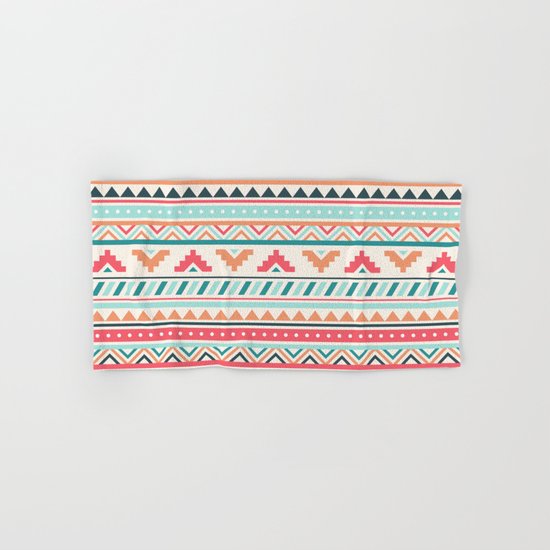 Aztec Pattern Hand & Bath Towel