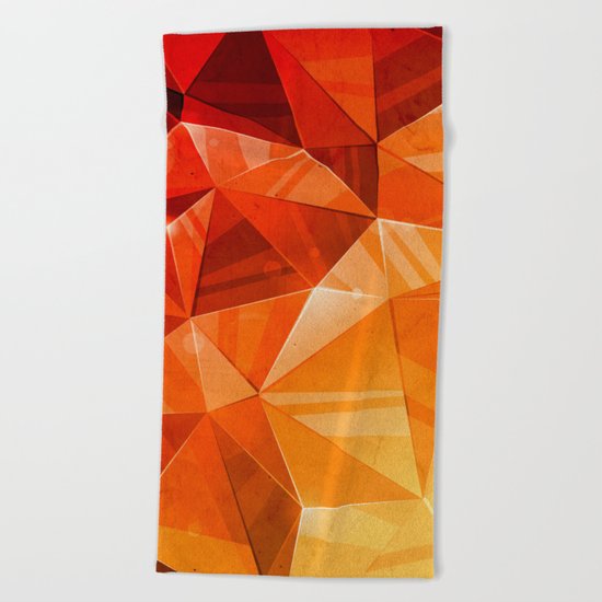 Tricolor Beach Towel