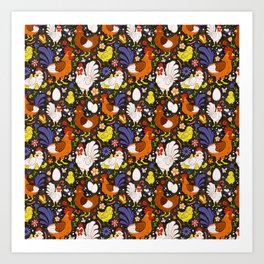 Spring Chicken - The Coop Art Print