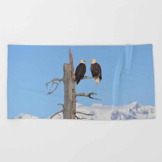 Perched With A View Duo Beach Towel