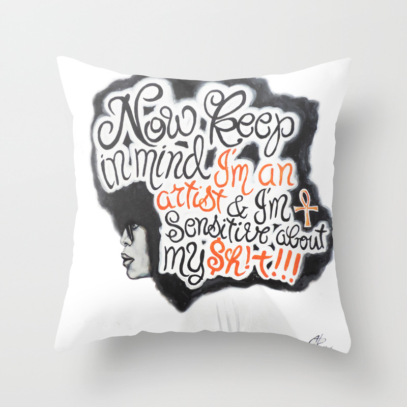 Im An Artist Throw Pillow By Cray Society6