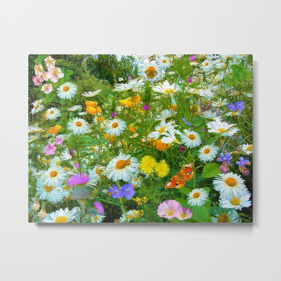 Daydream ( I fell asleep beneath the flowers) Metal Print