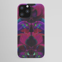 Electricity in the Orchid Petals iPhone Case | Alien, Digital Manipulation, Night, Colorful, Digital, Orchids, Beauty, Lovely, Patterns, Vibrant 