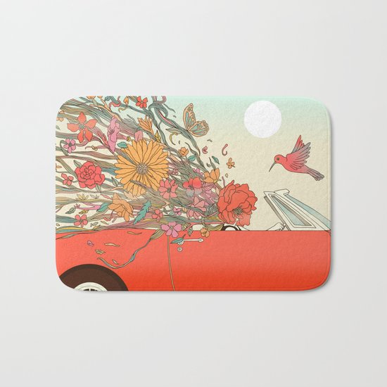 Passing Existence Bath Mat
