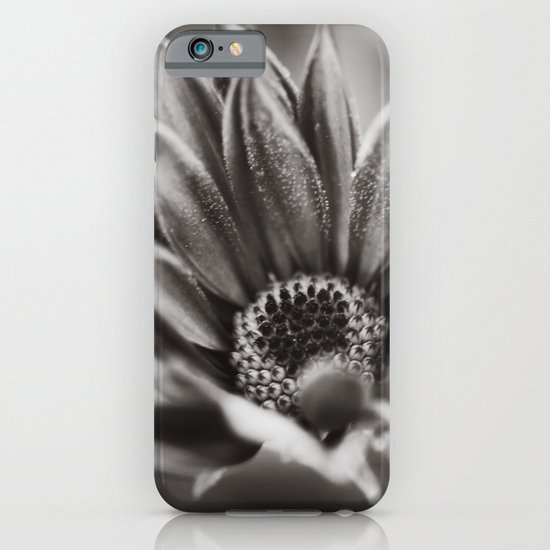 Flower in Black and White iPhone & iPod Case