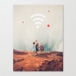 Wirelessly connected to Eternity Canvas Print