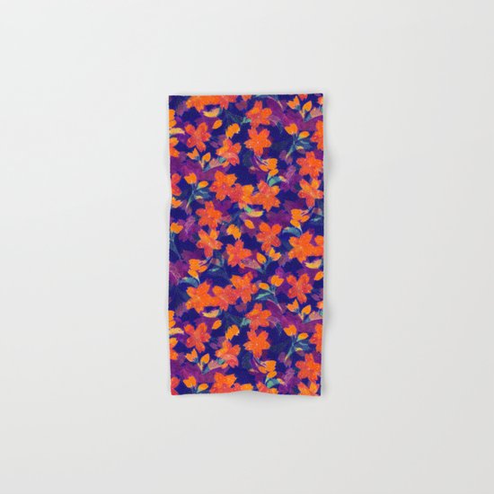 Japanese Garden: Blossoms Dk Hand & Bath Towel