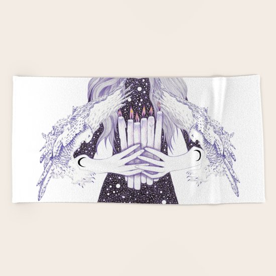 Nightwalker Beach Towel