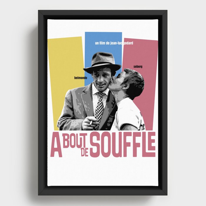 A Bout de Souffle Framed Canvas