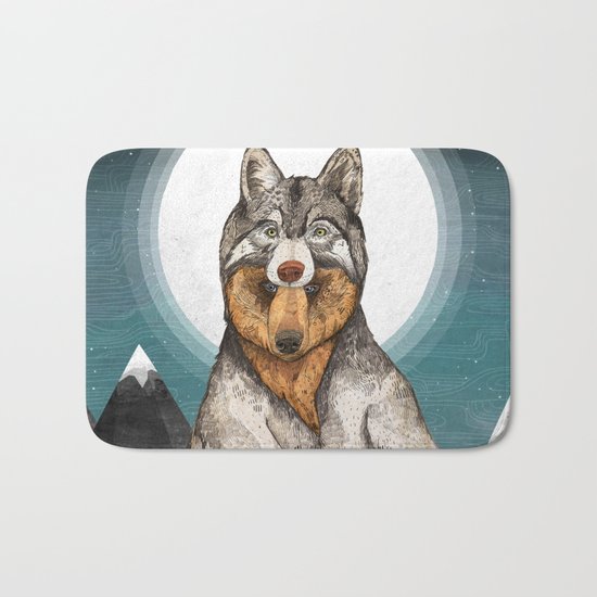 Wear Wolf Bath Mat