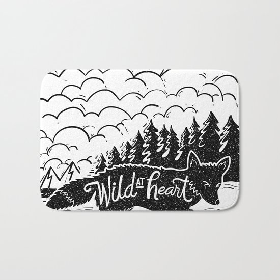 Wild At Heart Bath Mat
