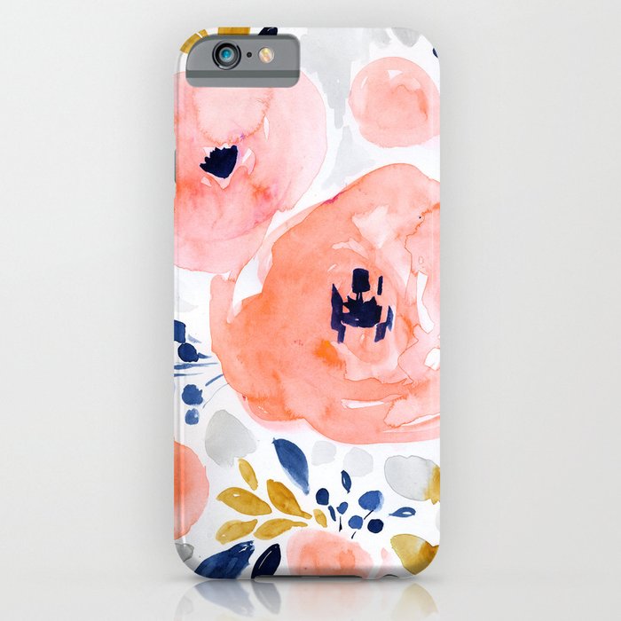 genevieve floral iphone case