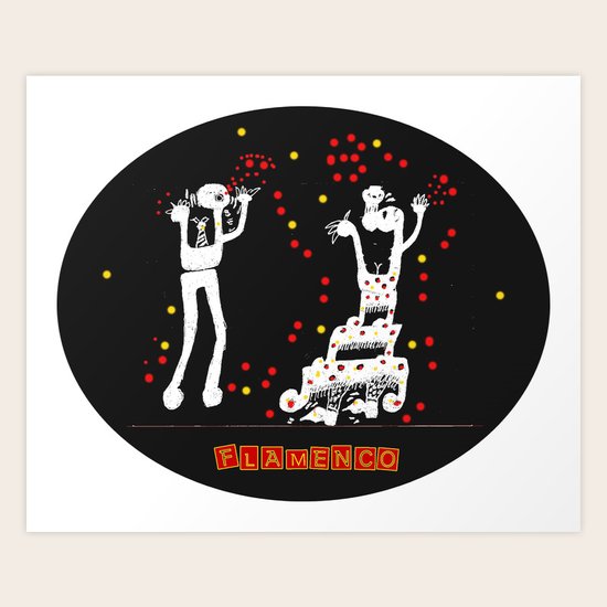 FLAMENCO Art Print