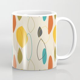 Seamless Mid Century Modern Patterns V4 Coffee Mug