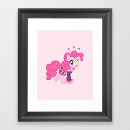Jolly Pinkie Pie Framed Art Print