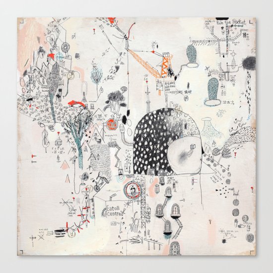 Downtown Canvas Print