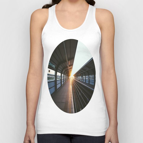 The light at the end of the tunnel Unisex Tank Top