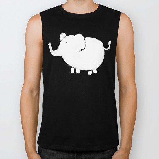 White Elephant Biker Tank