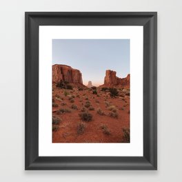 Monument Valley Framed Art Print