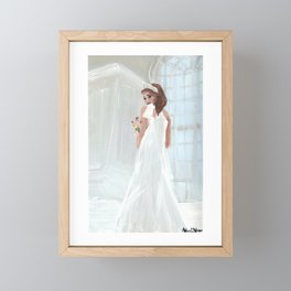 bride to be Framed Mini Art Print