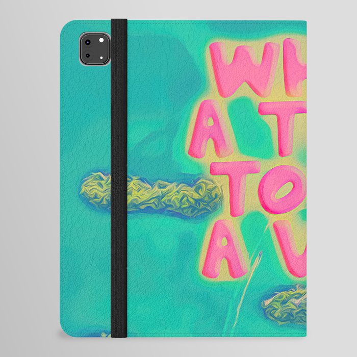 What a time to be a Vibe pink, dreams, pastel, love, cute,  iPad Folio Case