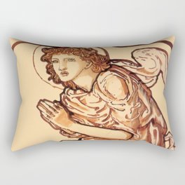 Edward Burne-Jones "Daniel, cartoon for stained-glass window at St. Martins-on-the-Hill, Scarborough Rectangular Pillow