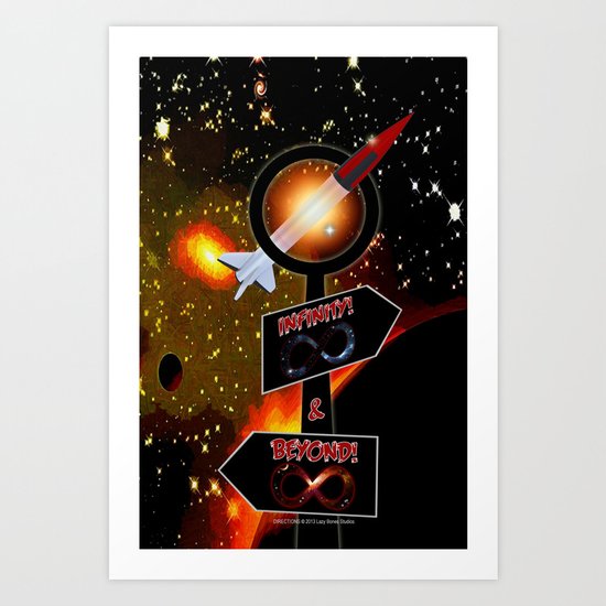 DIRECTION - 001 Art Print
