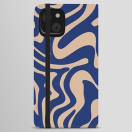 20 Abstract Swirl Shapes 220711 Valourine Digital Design iPhone Wallet Case