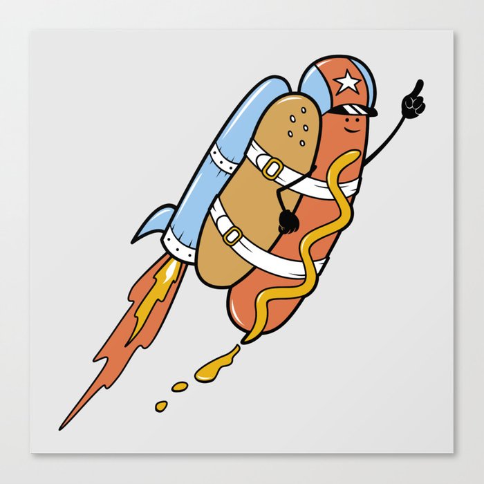 The Fastest Food Canvas Print