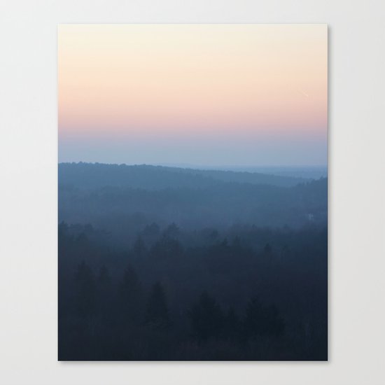 sky colours Canvas Print