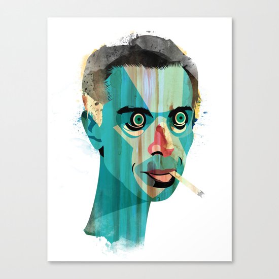 Smoker Canvas Print