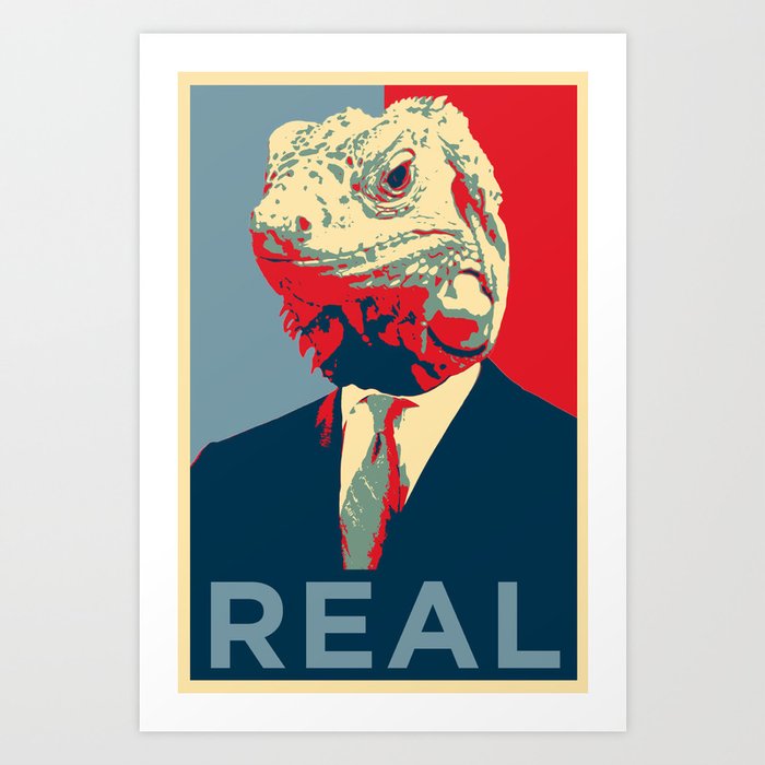 Reptilian Art Print