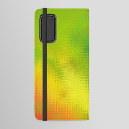 Happy Bright Wavy Abstraction Android Wallet Case