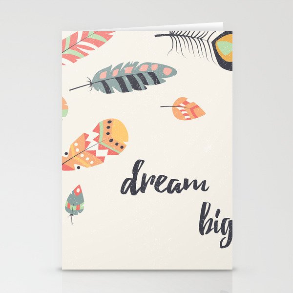 Dream big Stationery Cards