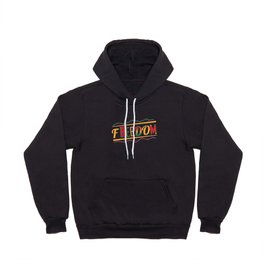African Colors Freedom Logo For Freedom Day Juneteenth Hoody