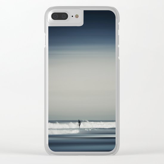 Sea and Surfer 16 Clear iPhone Case