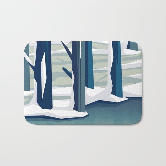 Spring was coming Bath Mat