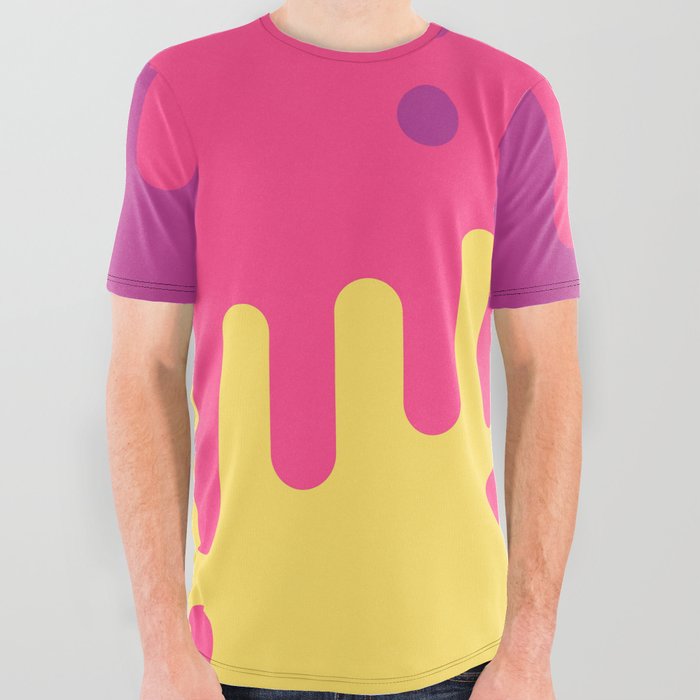 Trippy Drippy 3 All Over Graphic Tee