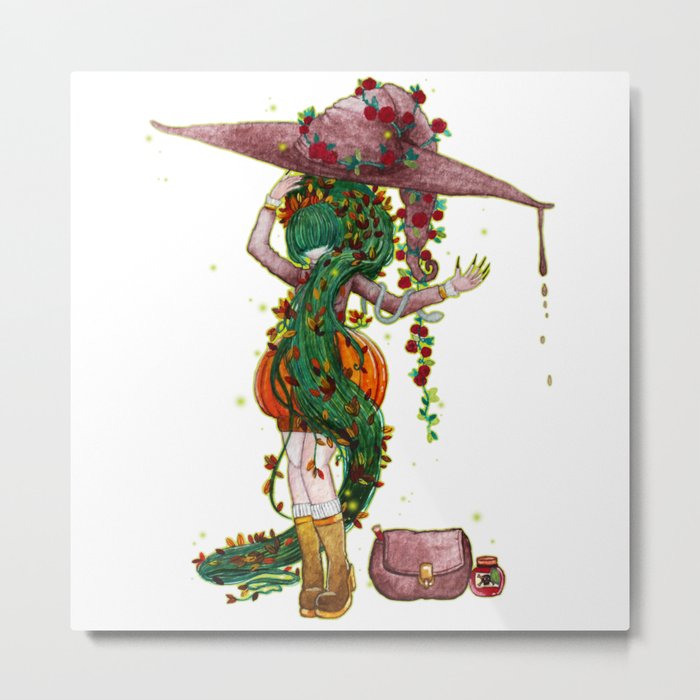 Poisonous witch by Studinano Metal Print