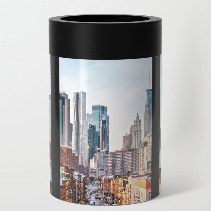 New York City Window Panoramic Can Cooler