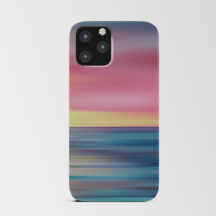 Abstract Seascape 12 iPhone Card Case