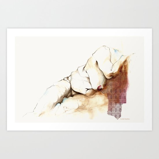 nude Art Print