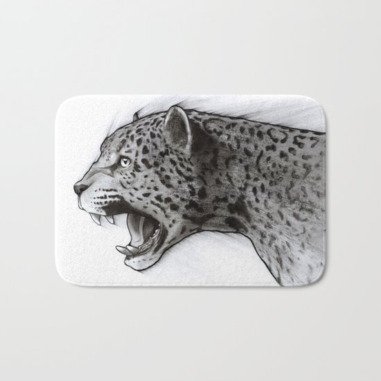 Jaguar Charcoal Bath Mat